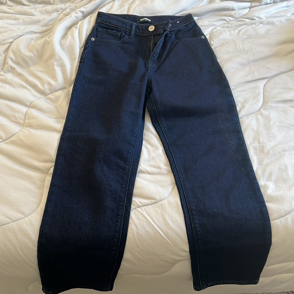 NEW Express High Waist Cropped Pants